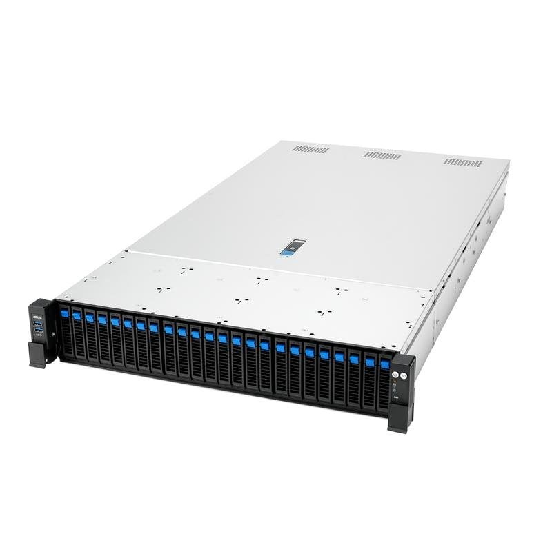 Asus Barebone Asus RS720A-E13-RS24G AMD EPYC DDR5 3TB SATA SAS Refroidissement Actif