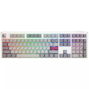 Ducky Channel One 3 Mist Cherry MX Ergo Clear