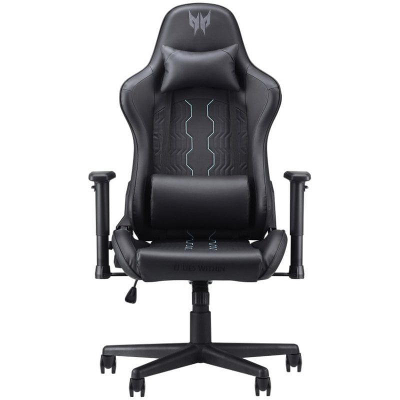 Acer Acer Predator Rift Go Chaise Gaming Noire et Bleue, 120 kg, Accoudoirs 1D, Dossier Réglable