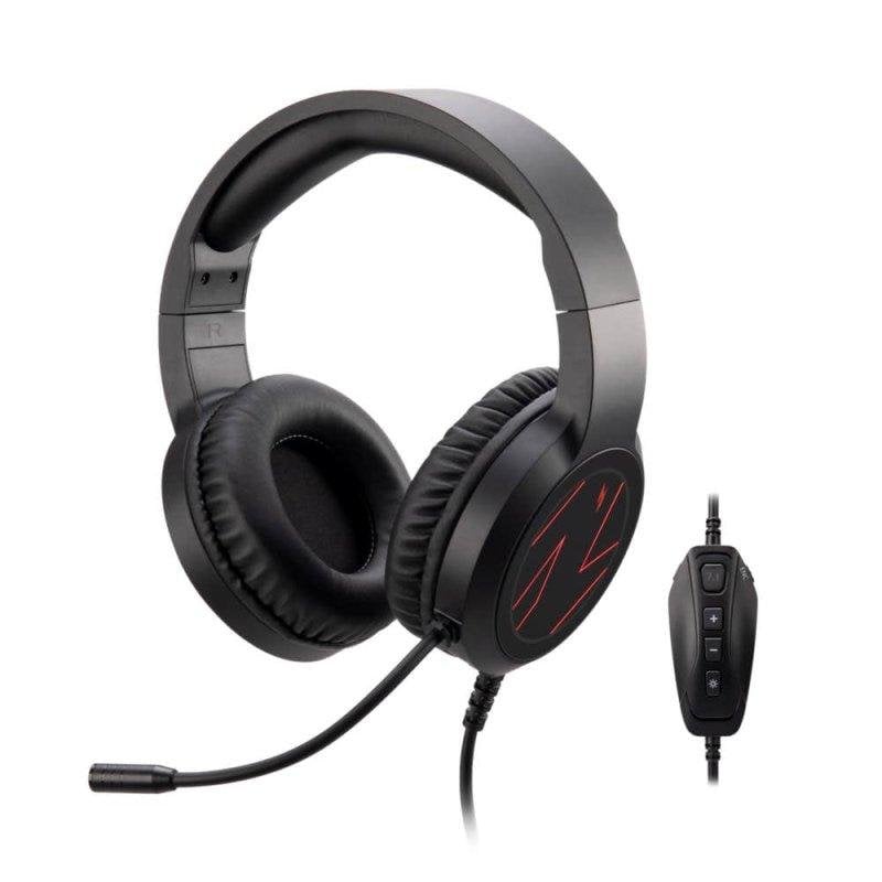 Acer Casque Acer Nitro NHW310 filaire USB 7.1 Gaming avec Réduction de Bruit Black