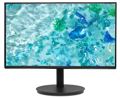 acer Vero CB272Gbirf, Écran PC 27 Full HD IPS, 120Hz HDMI 75Hz VGA (1920x1080, AdaptiveSync, 1ms VRB, 250 Nits, Comfyview, BlueLightShield Pro, Flicker-Less, 1xVGA 1xHDMI 1.4) Moniteur PC, Noir