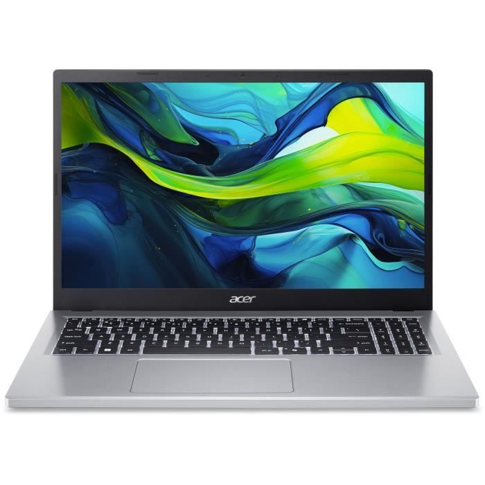 PC Portable ACER Aspire AG15 32P 33L3 Windows 11 156 FHD  Intel Core 3 N355  Intel UHD Graphics  RAM 8 Go  512Go SSD  AZERTY