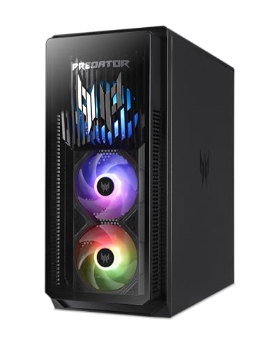 acer Predator Orion 5000 I PC de Bureau Gaming I NVIDIA GeForce RTX 5080 I Intel Core Ultra 7 265F I 32Go RAM I 1To SSD I Windows 11 Home I Noir I PO5-660