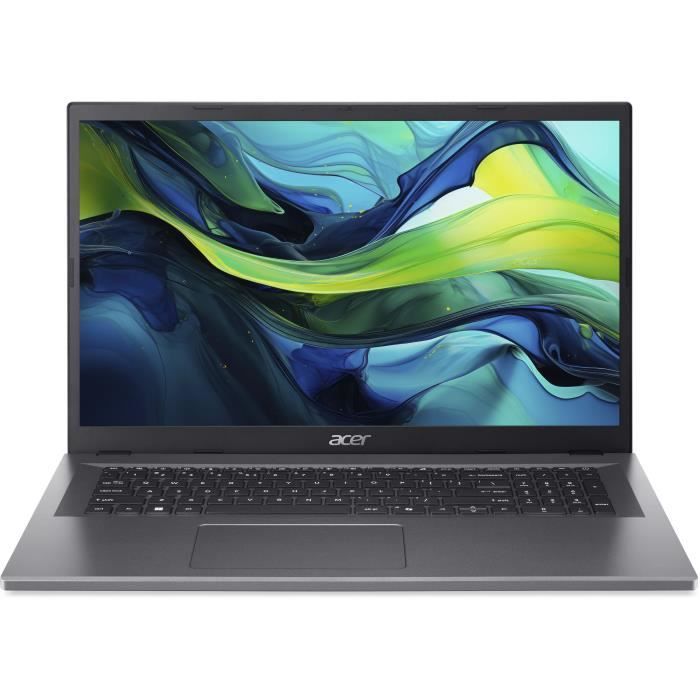 PC portable ACER Aspire AG17 31P 319D 17 3 FHD IPS Intel Core 3 N355 UHD Graphics 8 Go DDR5 512Go PCIe NVMe SSD
