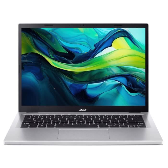PC Portable ACER Aspire Go AG14 71P 57Z6 Windows 11  14 WUXGA IPS  Intel Core i5 13420H  Intel UHD Graphics  RAM 16Go  512Go SSD
