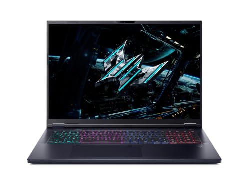 Acer Predator Helios 18 AI Pro, PC Gamer, Intel Core Ultra 9, RTX 5090 | 18 WQUXGA Mini LED 120Hz | Core Ultra 9 275HX | RTX 5090 24Go | 128Go DDR5 | SSD 3To | Windows 11 Pro