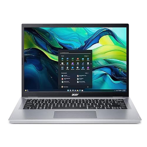 acer Aspire Go 14 I PC Portable 14 WUXGA LCD 60 Hz I Intel Core 3-N355 I 8Go RAM I 512Go SSD I Intel Graphics I Windows 11 Home I Argent I Clavier FR AZERTY I AG14-32P-35XP