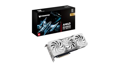 Acer Carte Graphique Acer Predator BiFrost Radeon RX 9070 OC 16GB GDDR6 White