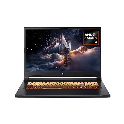 acer Nitro V 17 AI I Copilot PC I PC Portable Gaming 17.3 FHD 144Hz I NVIDIA GeForce RTX 5070 I Ryzen AI 9 365 I 32 Go RAM I 1024 Go SSD I Windows 11 Home I Noir I Clavier FR AZERTY I ANV17-61-R42Y