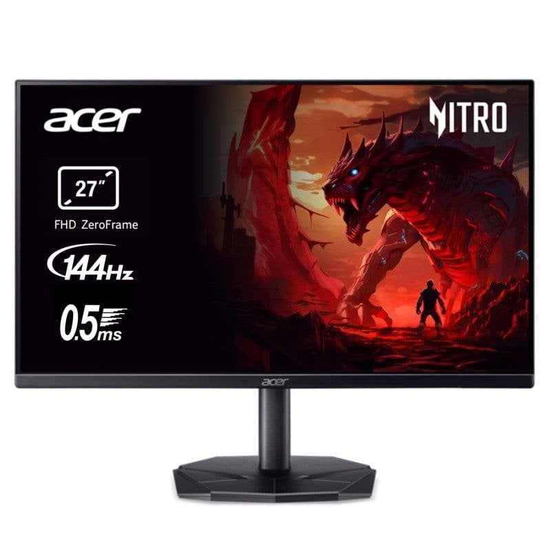 Acer Écran PC Acer Nitro KG270P0bi 27'' Full HD 144Hz VA FreeSync 0,5ms ZeroFrame