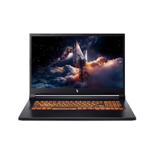 Acer Nitro V 17 AI I PC Portable Gaming 17.3 FHD 144Hz I NVIDIA GeForce RTX 5070 8Go I AMD Ryzen 7 260 I 32Go RAM DDR5 I 1To SSD NVMe I Windows 11 Home I Noir I Clavier FR AZERTY I ANV17-41-R30W