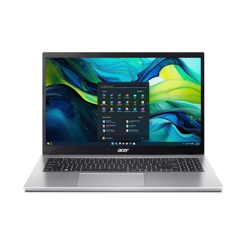 Acer Aspire Go 15 I PC Portable 15.6 FHD I AMD Ryzen 7 5825U I 16Go RAM I 512Go SSD I Windows 11 Home I Argent I Clavier FR AZERTY I AG15-42P-R4MH