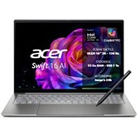 Swift 16 AI SF16-71T-99D5 16 Ecran tactile Copilot Intel Core Ultra X9 32 Go RAM 1 To SSD Grey