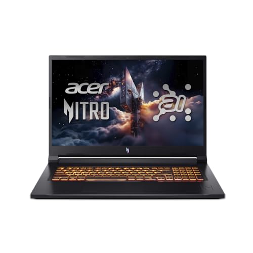 acer PC Portable Gaming Nitro V 17 ANV17-41-R8KE | 17,3 165Hz | AMD Ryzen 7 260 | RTX 5060 | 16Go RAM | 1To SSD | Windows 11 | AZERTY | Noir