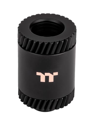 Pacific SF Female to Male 30mm Extender | Matte Black | DIY LCS Fittings