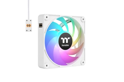 Thermaltake Ventilateur PC Thermaltake CT140 EX ARGB Sync 140mm Lot de 3 White