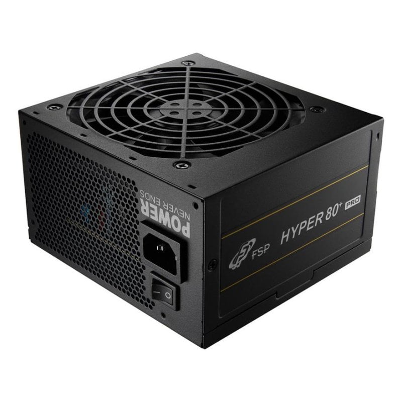 fsp Fuente de Alimentación FSP HYPER 80 PRO 450W Certificación 80 PLUS Bronze ATX3.1