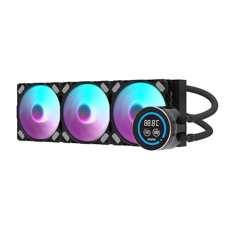darkflash Refrigeration Liquide darkFlash DN-D360 360mm 3 Ventilateurs ARGB LCD
