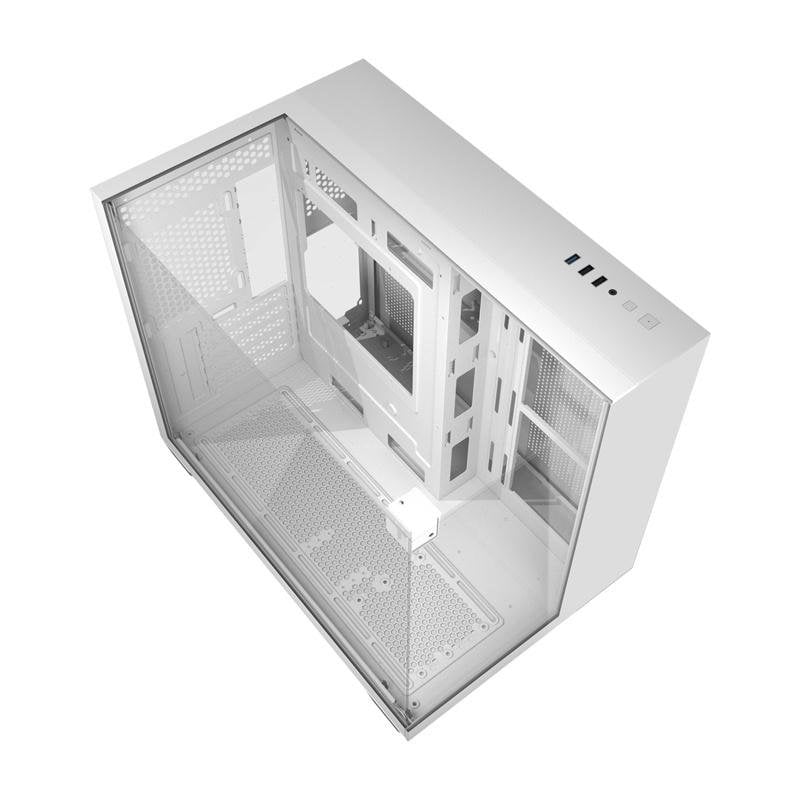 darkflash Boîtier PC Darkflash TH285M White Tour ITX M-ATX