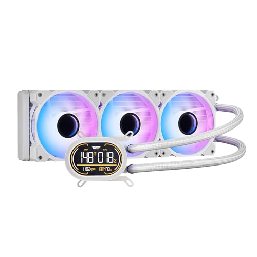 darkflash Refrigeration Liquide darkFlash DH360D 360mm 3 Ventilateurs RGB Écran