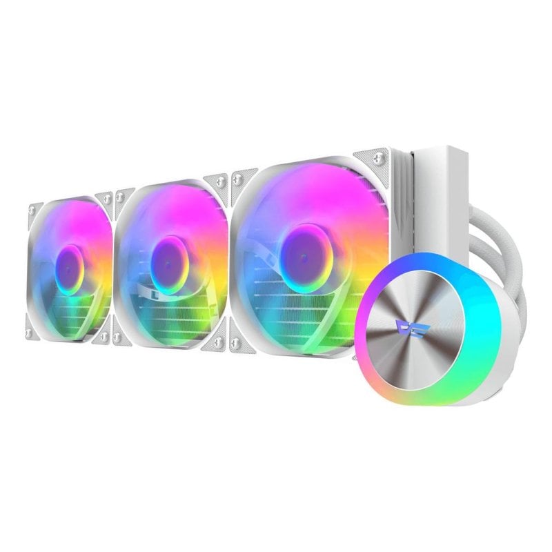 darkflash Refrigeration Liquide Darkflash DG360 360mm 3 Ventilateurs ARGB White