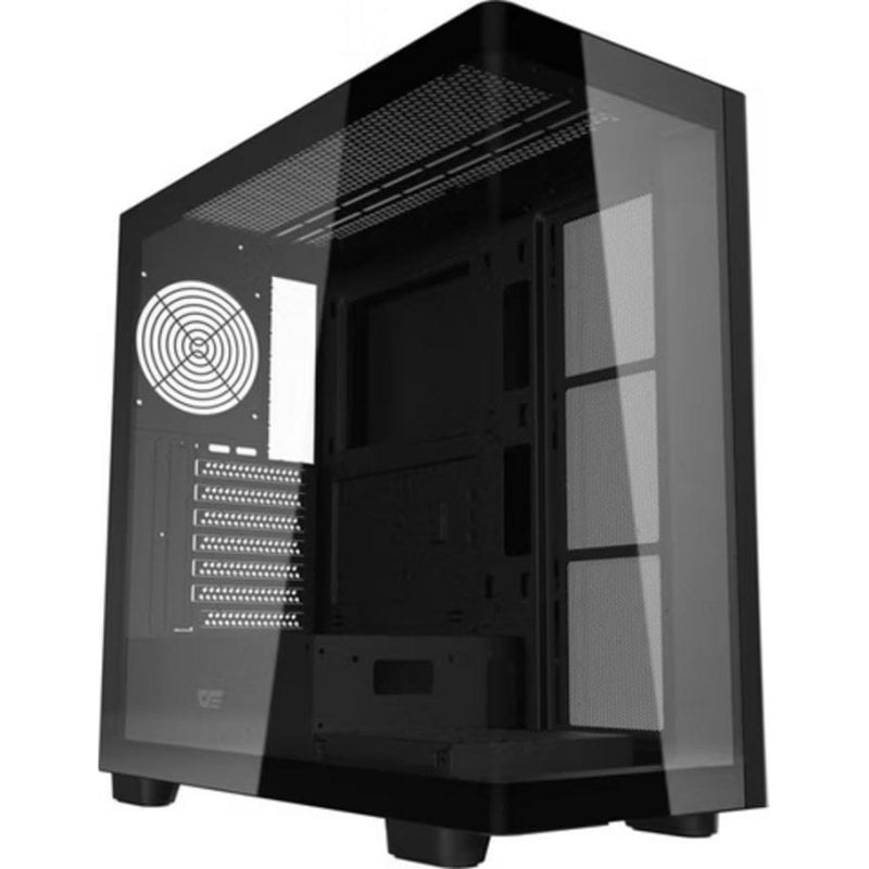darkflash Boîtier PC Darkflash DS900G Midi Tower Black Verre Trempé