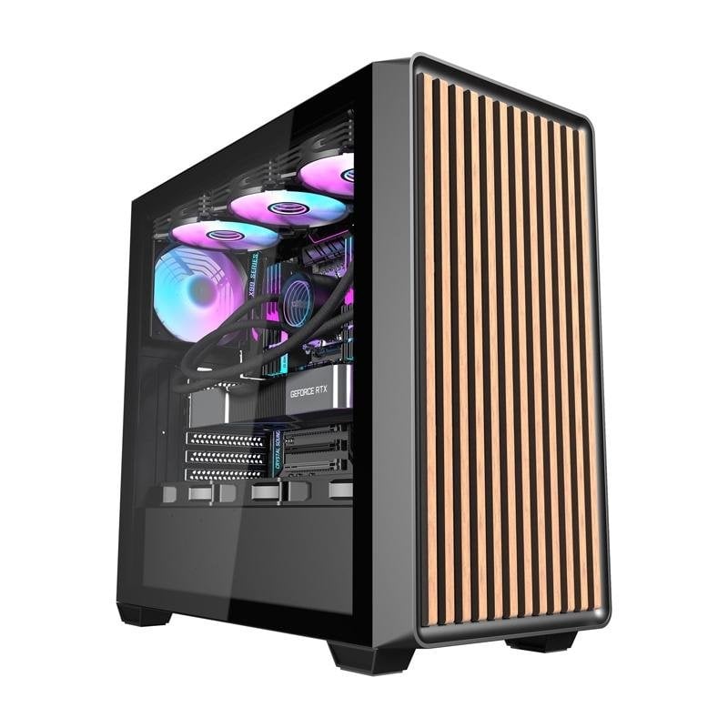 darkflash Boîtier PC Darkflash DS900WD Black 4 Ventilateurs ARGB