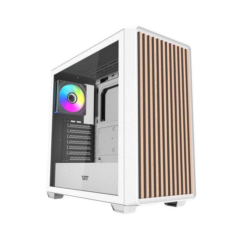darkflash Boîtier PC Darkflash DS900WD ATX White 4 Ventilateurs