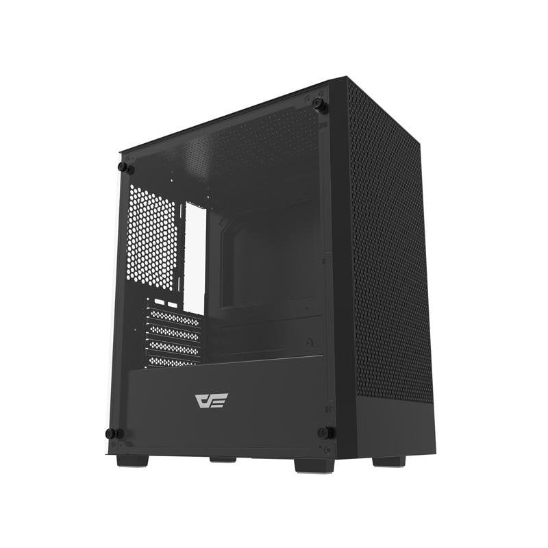 darkflash Boîtier PC Darkflash M305 Micro-ATX Sans Ventilateurs Black