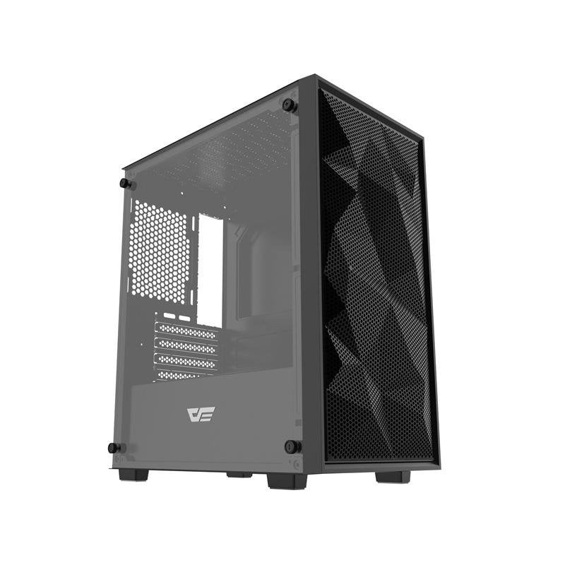 darkflash Boîtier PC Darkflash M305 Mesh Mini Tower Sans Ventilateurs Black