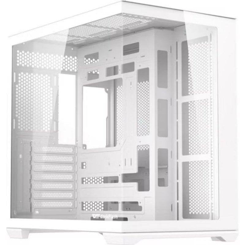 darkflash Boîtier PC Darkflash C280 E-ATX ATX Micro-ATX Mini-ITX 270° White