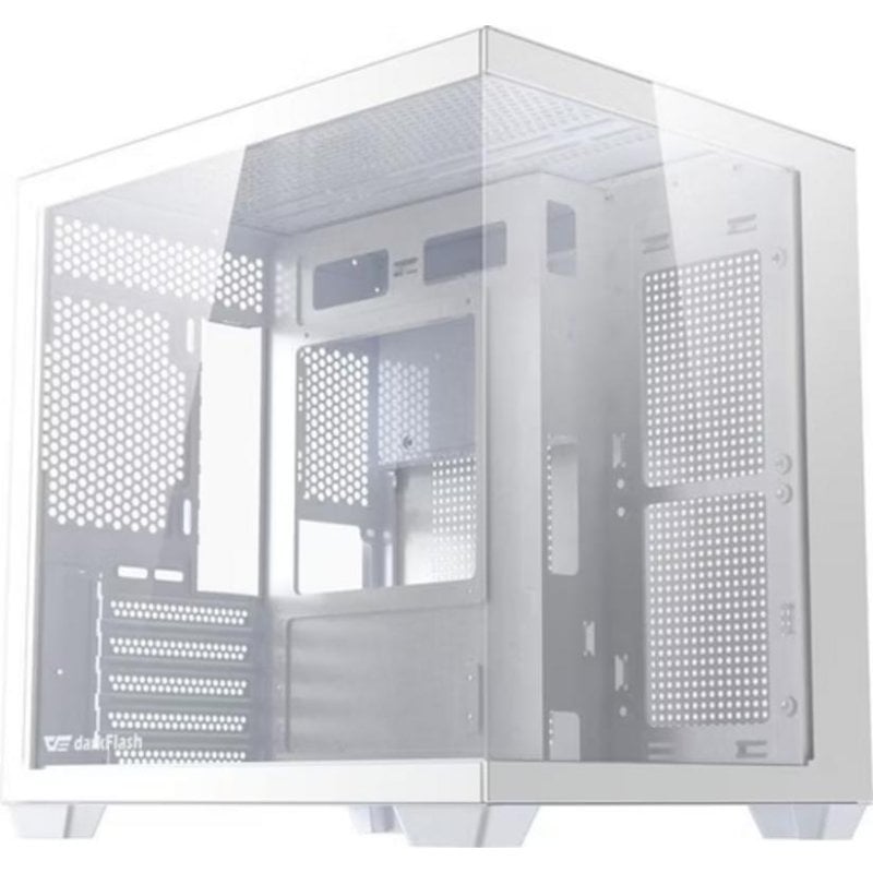 darkflash Boîtier PC Darkflash B275 PRO M-ATX WHT NoF White