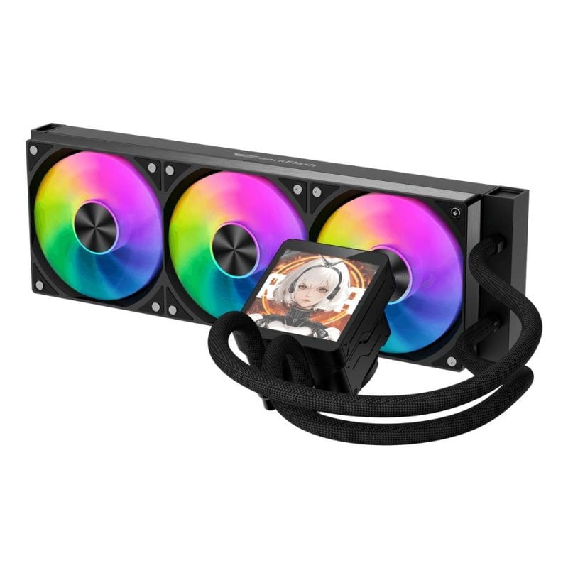 darkflash Refrigeration Liquide Darkflash DV360S MAX 360 mm 3 Ventilateurs LED RGB