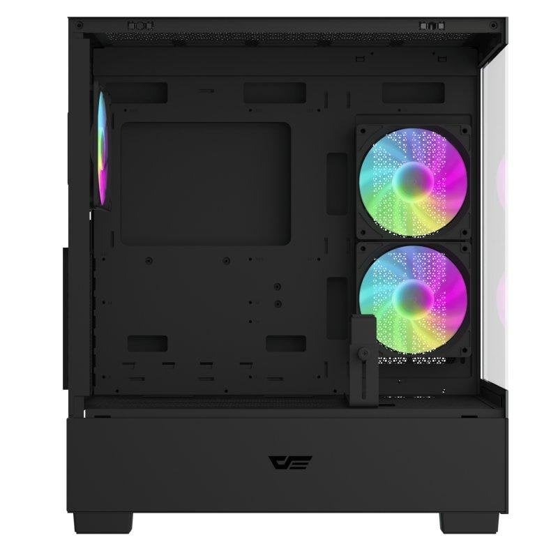 darkflash Boîtier PC ATX DarkFlash DS500 RGB Black Ventilateurs RGB