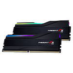 DDR5 G Skill Trident Z5 Black RGB  128 Go 2 x 64 Go 6000 MHz CAS 34
