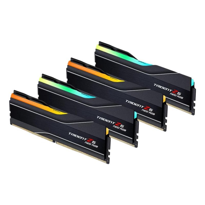 g-skill Mémoire RAM G.Skill Trident Z5 Neo RGB 256Go 4x64Go DDR5 6000MHz CL32 AMD EXPO RGB