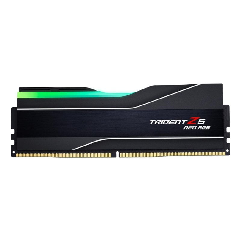 g-skill Mémoire RAM G.Skill Trident Z5 Neo RGB 16Go 1x16Go DDR5 6000MHz CL30 AMD EXPO Black