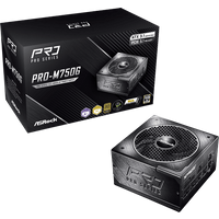 ASRock ATX 750W - 80 Gold - PRO-750G