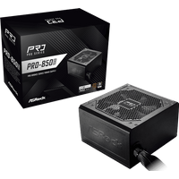 ASRock ATX 850W - 80 Bronze - PRO-850B Noir