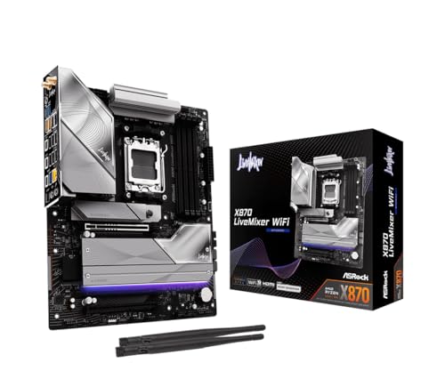 Asrock Mainboard X870 Livemixer Wifi (90-Mxbta0-A0uayz)