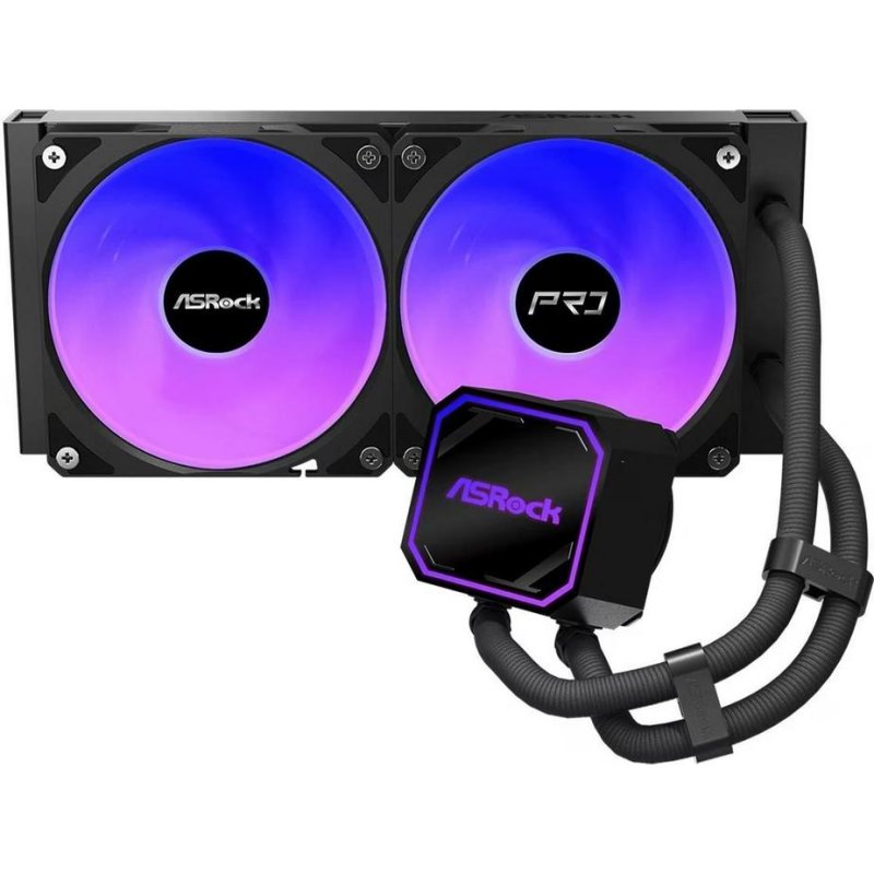 ASRock Refrigeración Líquida AsRock Pro 240 ARGB 240mm 2 Ventiladores