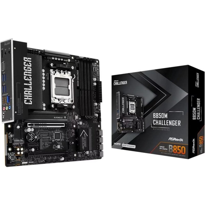 ASRock Carte mère AsRock B850 AMD AM5 DDR5 ATX HDMI 7.1 RJ45 2.5Gb PCIe 5.0 USB-C