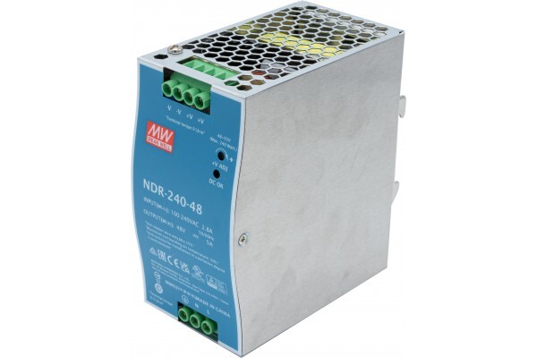 Meanwell ALIM. INDUSTRIELLE 48V-240W 5A RAIL DIN