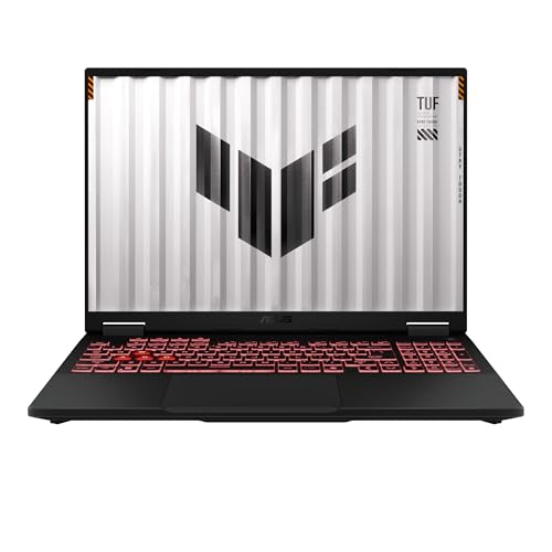 ASUS TUF Gaming A16 FA608UM-RV005 Ordinateur Portable Gaming 16 WUXGA 165 Hz, AMD Ryzen 7 260, RAM 32 Go, SSD 1 to, NVIDIA RTX 5060 8 Go, sans système d'exploitation, Gris Chasseur, Espagnol