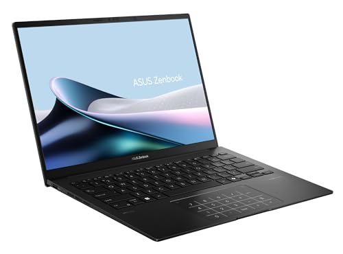 ASUS PC Portable 14'' OLED Zenbook Pro - AMD Ryzen AI 7 350-32Go RAM - 512Go SSD - Windows 11 Pro - Clavier AZERTY Rétroéclairé - UM3406KA Alu Noir