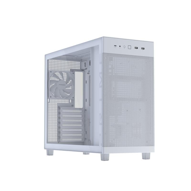 Asus Boîtier Asus PRIME AP303 TG White Window Verre Trempé ATX White