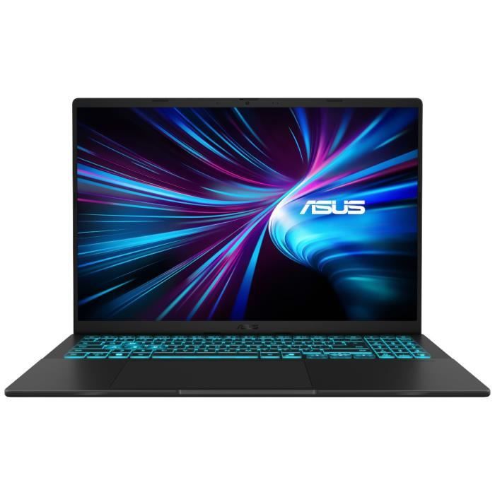 PC Portable Gamer ASUS Gaming V16 Sans Windows 16 WUXGA 144Hz RTX 5050 8 Go Intel Core 5 210H RAM 16Go 512Go SSD
