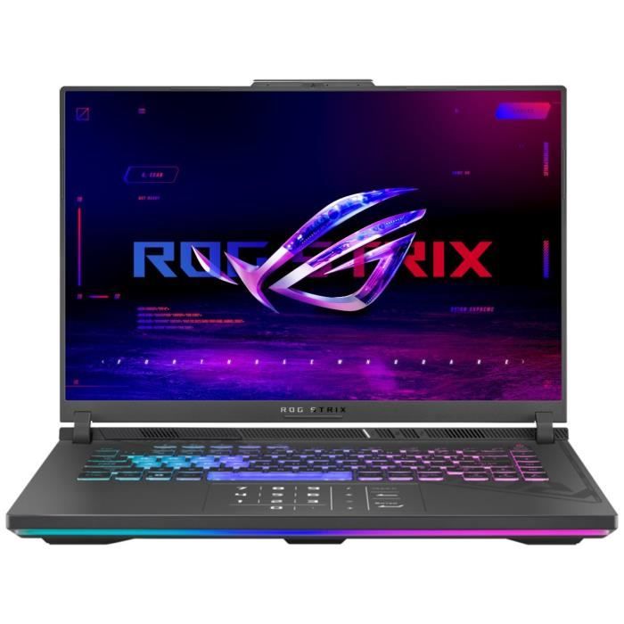 PC Portable Gamer ASUS ROG Strix G16 Sans Windows 16 WUXGA 165Hz RTX 5070Ti 12Go AMD Ryzen 9 8940HX RAM 32Go 1 To SSD
