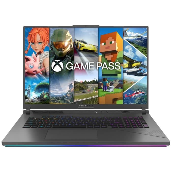 PC Portable Gamer ASUS ROG Strix G18 Win 11 18 WUXGA 144Hz RTX 5060 8 Go AMD Ryzen 9 8940HX RAM 32Go 1 To SSD
