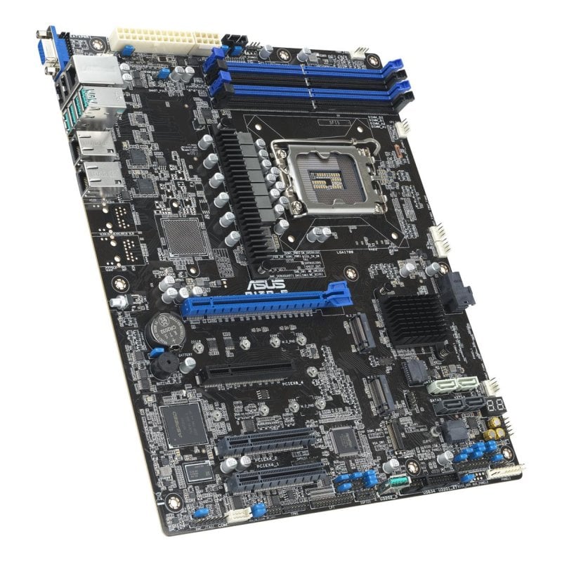 Asus Placa Base ASUS P13R-E Intel C266 LGA 1700 DDR5 ATX PCIe 4.0 5.0 2xLAN ECC Server